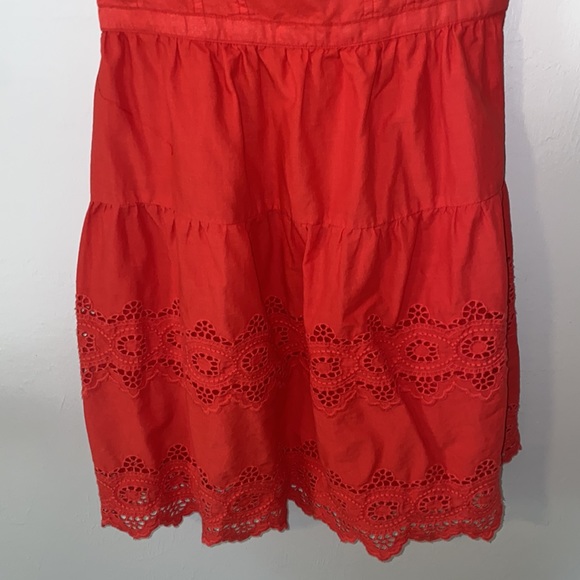 American Eagle outfitters Red/orange Sundress size 4 - Picture 3 of 7